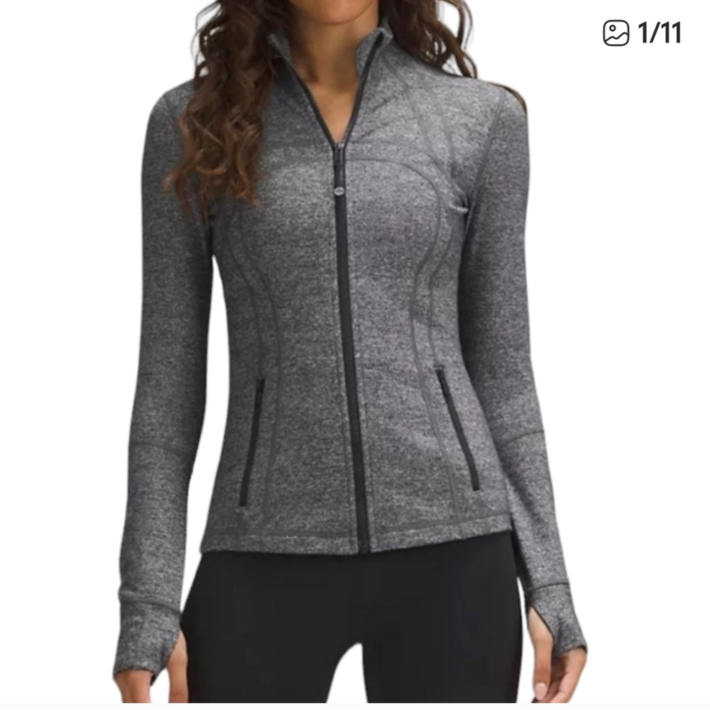 Lululemon Define Heathered Gray Jacket
